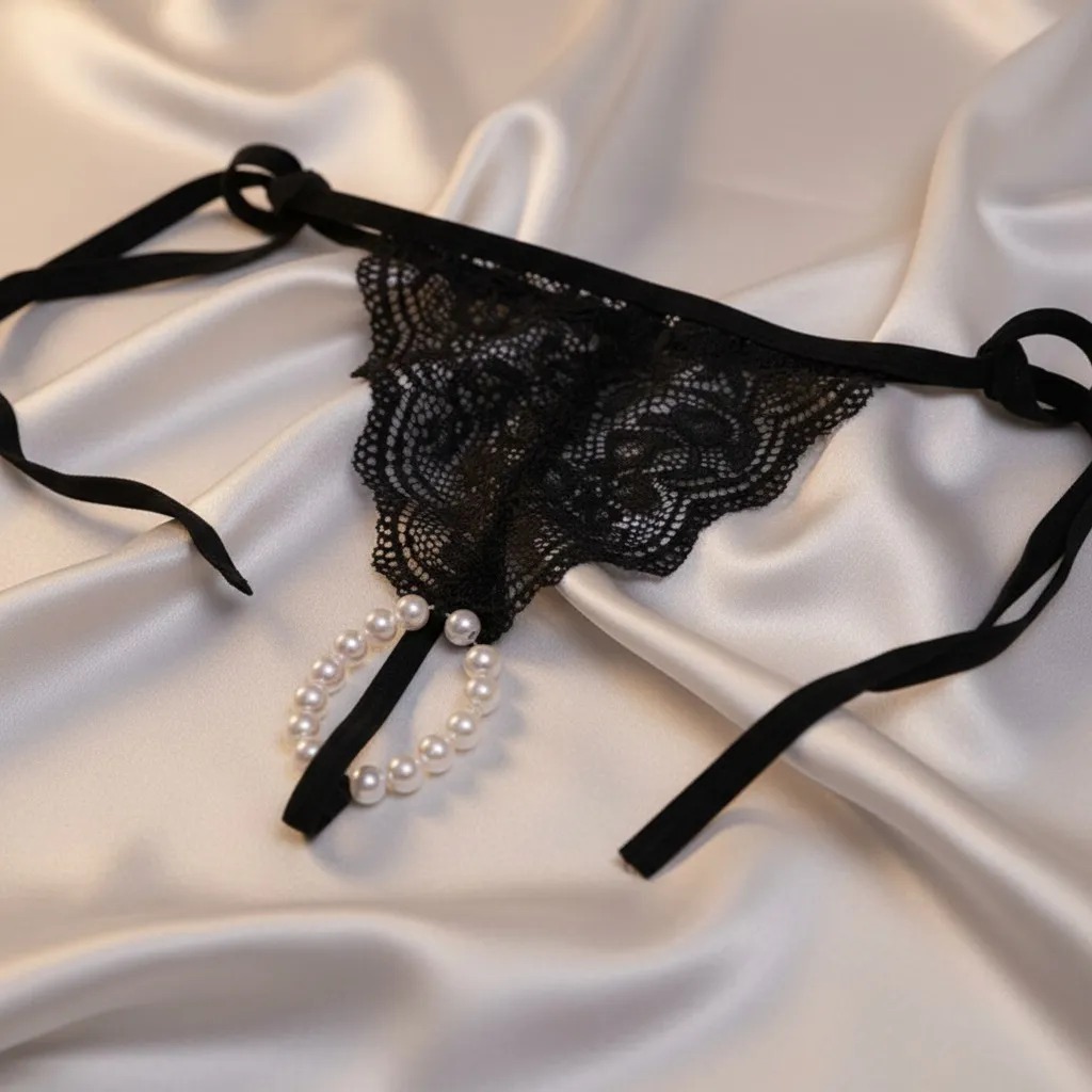 Calcinha Tailandesa com Pérolas